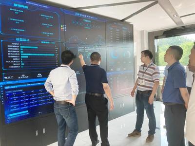 武漢市江夏區領導蒞臨中科天工考察調研數據處理服務